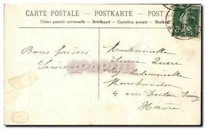 Caen — Chiesa di San Pietro — Coll. J. Tallet, 66, rue d'Auger, Caen — Verso