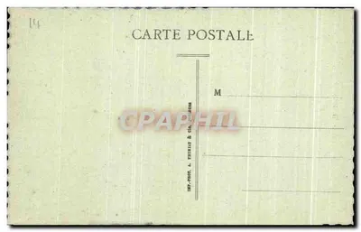 Caen — Kerk van Sint-Gilles (11e eeuw) — Plein Koningin Mathilde — Uitgave A. Compère, 128, rue Saint-Jean — Achterkant