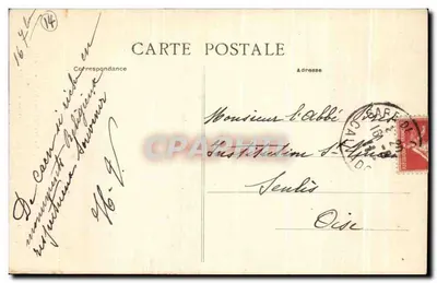 CAEN — Binnenkant van de Kerk van Sint Etienne (Abdij der Mannelijke Monastie) — Uitzicht genomen vanaf de Galerijen van het Koor, de Koorbanken werden geschonken door de abt van Baillehache in de 17e eeuw — Achterkant
