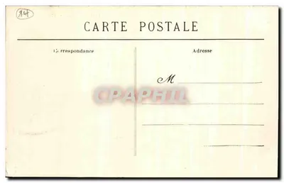 CAEN — Abside katedry Świętego Etienne — Wydawca E. R. (n° 80) — Rewers