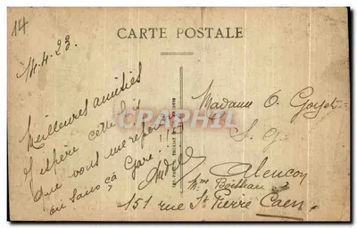 Caen — Les Bords de l'Orne — Éditeur : Tabac — Verso
