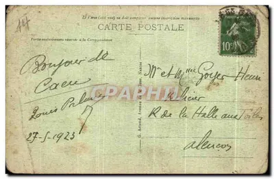 Caen — Torre Guillaume Le Roy — editore non identificato, n° 35 — Verso
