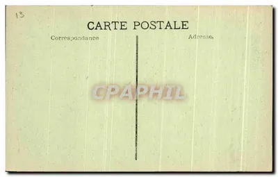 Les Saintes Maries de la Mer — Em Provence (d'après une gravure) — coll. L A — Verso