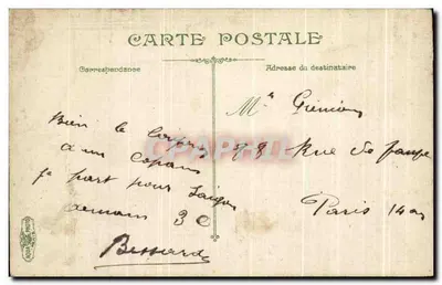 Marseille. Le Fort Saint-Jean vu du Pont à transbordeur — éditeur L.V. & Cie, n° 2530 — Verso