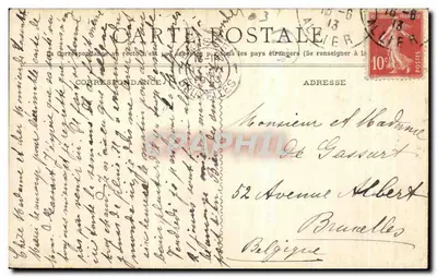 Vichy — Źródło Cieliste — Louis Daugier — Rewers