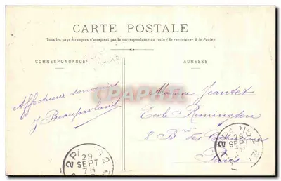 Vichy — Widok ogólny — L. R. Vichy, numer serii nieczytelny — Rewers