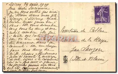 Bazylika w Lourdes — projekt bazyliki — wydawca L. C. LEBRUN, n° 27 — Rewers