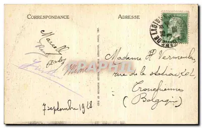 Lisieux — Le Carmel (Adeline, arch.) — ND — Verso