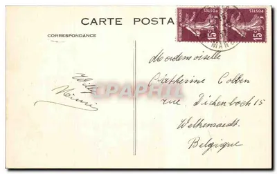 Honfleur — Kościół św. Katarzyny — C. M., Le Havre — Rewers