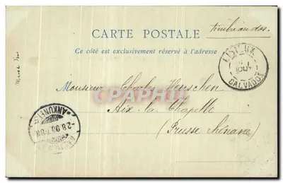 Lisieux — Stare domy na Grande-Rue — ND Pbot — Rewers