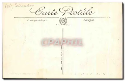 Lisieux — Brzegi rzeki Touques — Wydawca: Édouard Brachine & Cie — Rewers