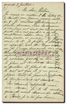Tours (I.-et-L.) - Basílica de São Martinho - A. B. — Verso