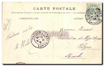 Trouville — La Jetée des Anglais — éditeur inconnu, n° 34 — Rewers