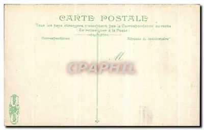 Traville As Planches diante do Eden — Exposição de 1900 — Editor AQUA PHOTO PARIS — Verso