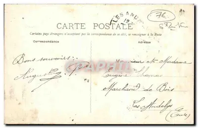 Trouville — Vista geral — Edição C. Delatre — Verso