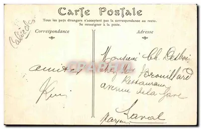 Trouville-sur-Mer — Promenada plażowa — nieznany wydawca, nr 119 — Rewers