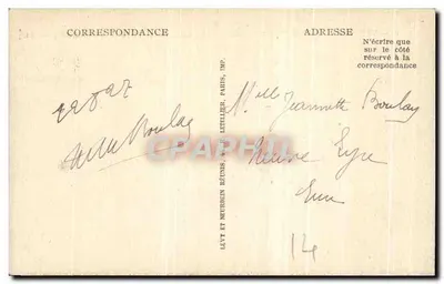 Trouville, la Reina de las Playas — El Casino y la Playa (Durville) — Reverso