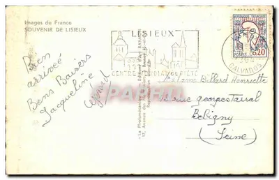 Pilgrimsreis naar Lisieux — Herinnering aan de pilgrimsreis — Éditions de Lisieux — Achterkant