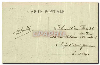 MARSEILLE - Rue de la République — Cinématographie — wydawca Z.7 — Rewers