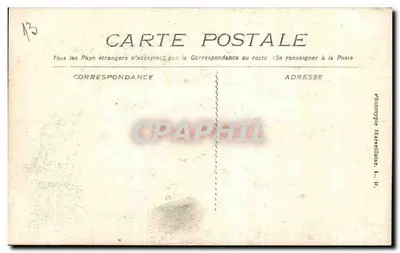 Marseille - Panorama van Fort St Jean en Joliette — Phototypie Marseilleise, L.R., nr. 549 — Achterkant