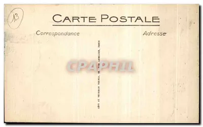 Marseille — Plac Bourse i Monument Pierre Puget — Rewers