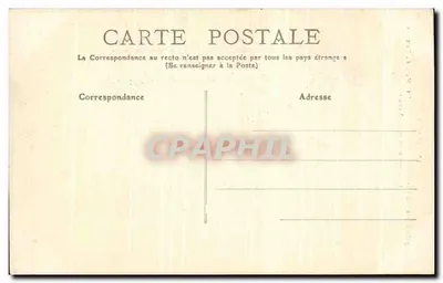 O Cristo da Missão — Cume do Monte do Calcaire, Châtelguyon — M.T. & F.L. — Verso
