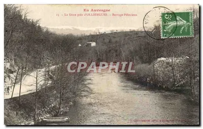 A Dore perto de Olliergues — Barragem Pélécieux — Editor: G. Quittelain, 1900-1910