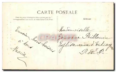 Clermont-Ferrand — Teatr i Puy de Dôme — Auvergne Pittoresque, nr 4267 — Rewers