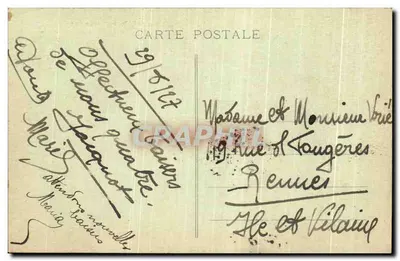 Gouilleux — Algemene uitzicht — fot. Gouilleux, uitg. Puy-de-Dôme — Achterkant