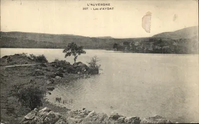 Lago de Aydât — A Auvergne — editor L'Auvergne, n° 3997