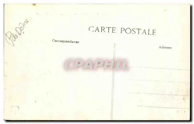 A Auvergne pitoresca — Entrada da vale de Chaudefour — série 2155 — Verso