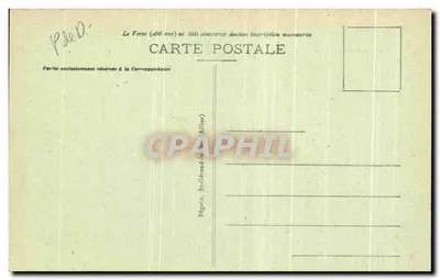 A Auvergne Pittoresca — Panorama da Valei de Chaudefour e dos Monts Dore — P. de Chambonquet — Verso