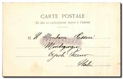 Paulhenc - La Devèze — Cliché Gaidon — Verso