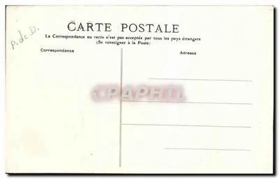 L'Auvergne — Roches Tuilière e Sanadoire — L'Auvergne, serie 392 — Verso