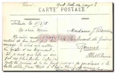 Entornos de FALAISE — El lavadero de Marie Joly — Reverso