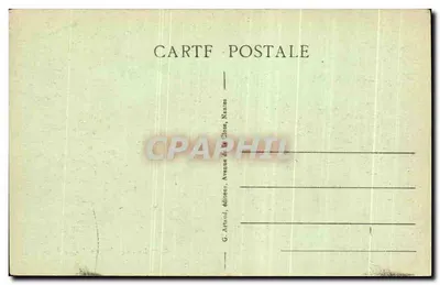 Deauville, "La Plage Fleurie" — A Praia — G. Arraud, Nantes — Verso