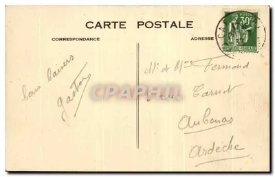 Deauville "A Praia Florida" — O Casino e os Jardins — C. M. Le Havre, n°39 — Verso