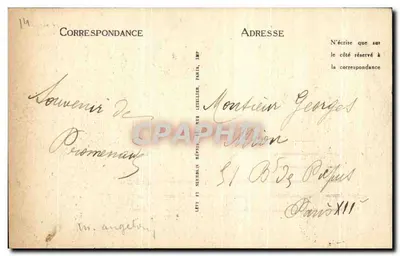 Deauville, a Praia das Flores — O Casino e o Hotel Royal — G. Wybo, arquiteto — LL — Verso