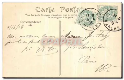 Cherbourg — O Forte do Roule — ND Phot — Verso