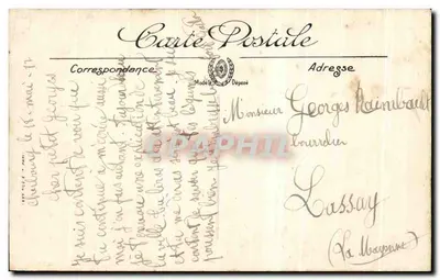 Cherbourg — Ogólny widok z Montagne du Roule — LL. — Rewers