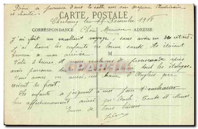 Cherbourg — Arsenal Maritime — Salle d'Armes — La Légion d'Honneur — Rewers