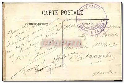 Cherbourg — Vue générale — LL — Verso