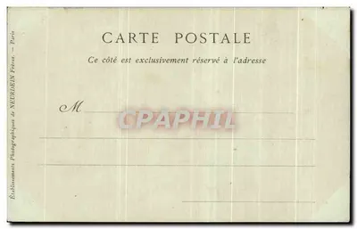 Cherbourg — Estátua de Napoleão I — Coleções ND Phot — Verso