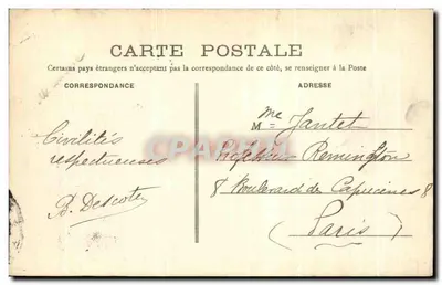 Granville (Manche) — La Plage — B.A. PARIS — Achterkant