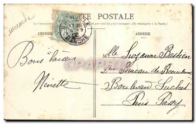 Granville - Stara droga do Coutances i falisy — Granon, fot. Granville, nr 51 — Rewers