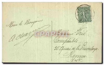 Granville — Entrada da Praia — R. Serrand, foto — Verso