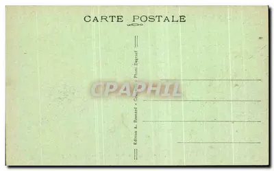 Granville — De uitzicht van het Normandy-Hôtel en de wegen van Coutances — Uitgave A. Bernard — Achterkant