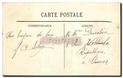Granville — algemene uitzicht genomen vanaf de Roche Gauthier — LL. — N° 111 — Achterkant