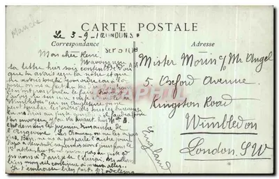 Granville — Vista Geral da Praia — Editor n°53 — Verso