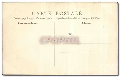 Granville (Manche) — O plat Gousset — As cabines de banho — B. F., PARIS — Verso